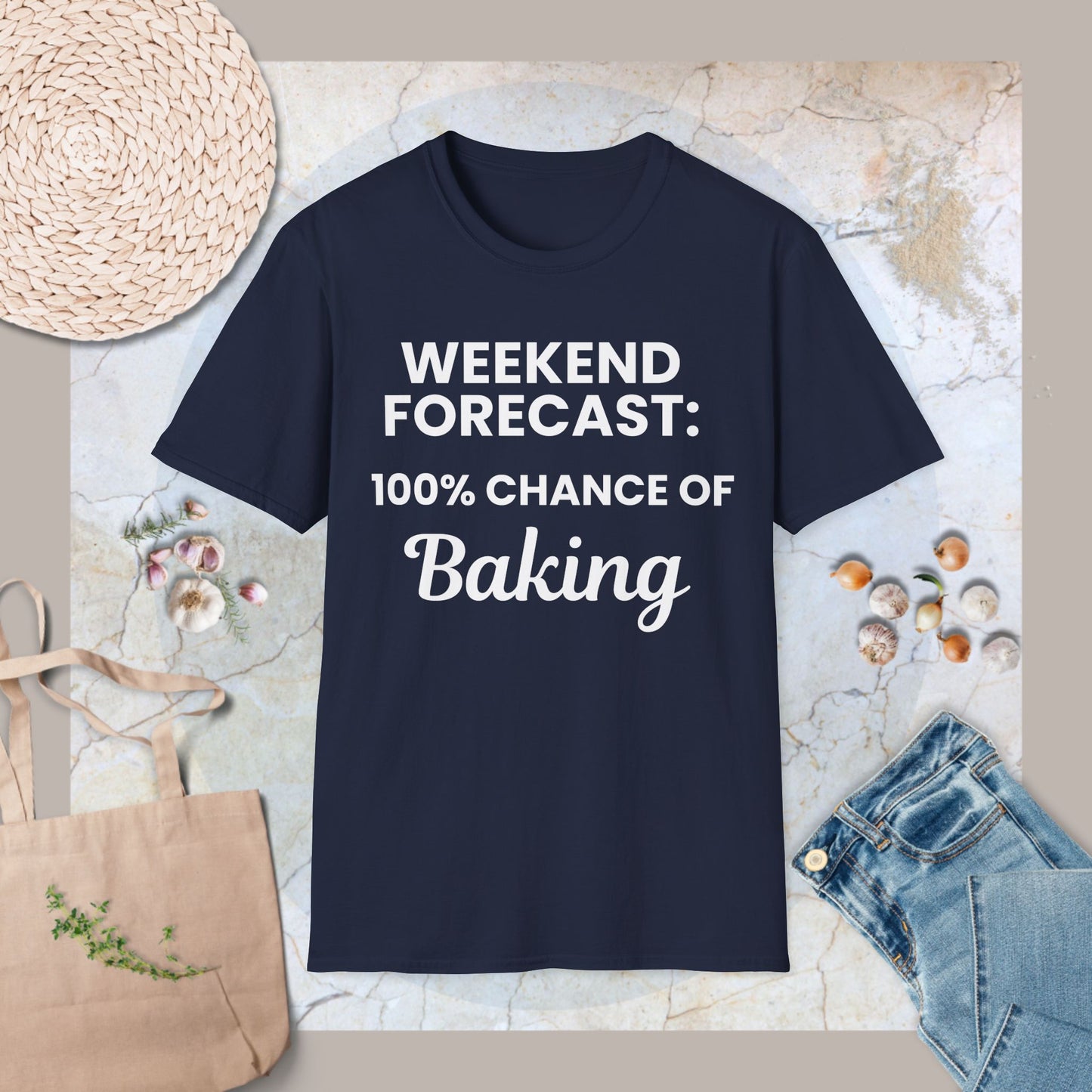 100% chance of baking T-Shirt