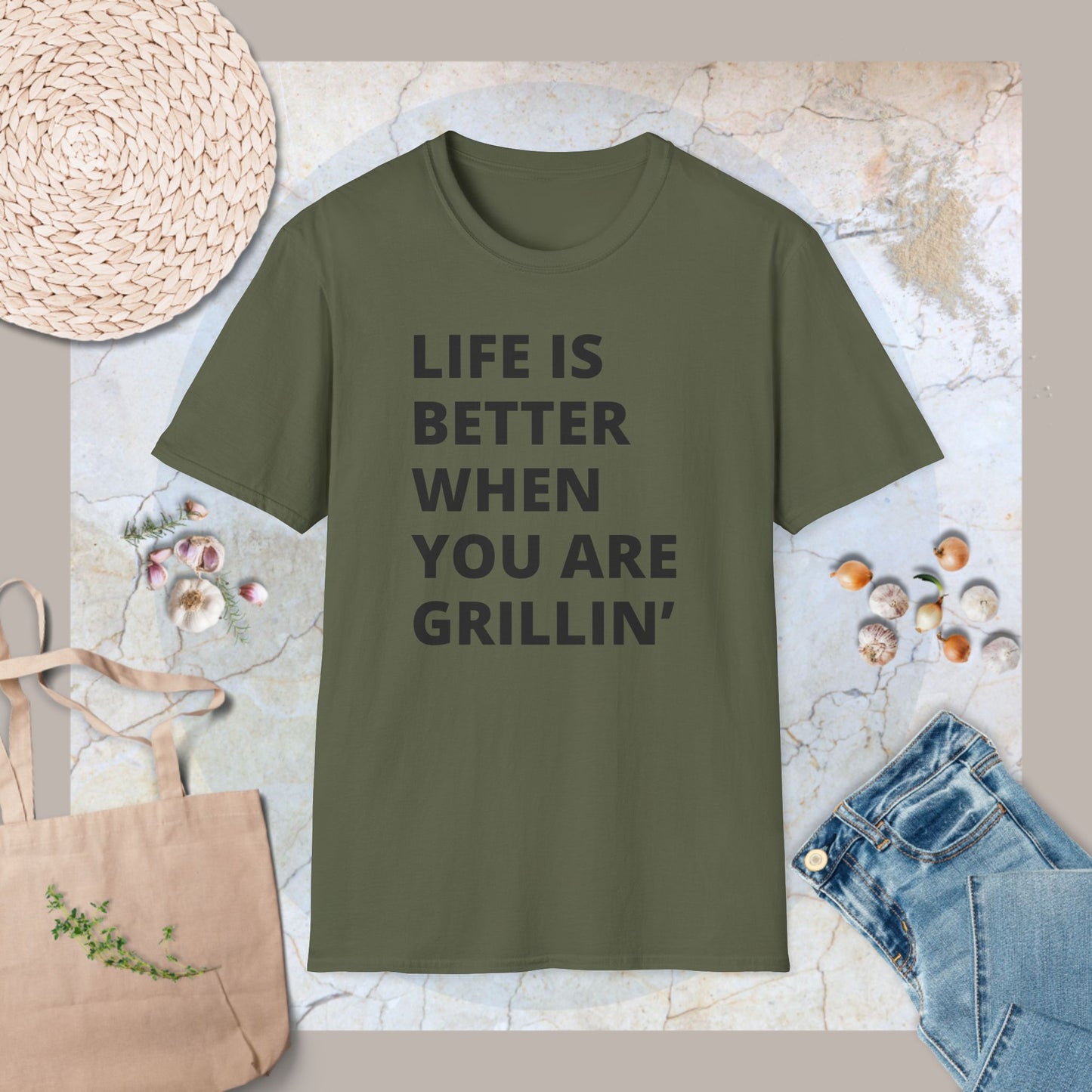 Life is better when you are grillin' T-Shirt