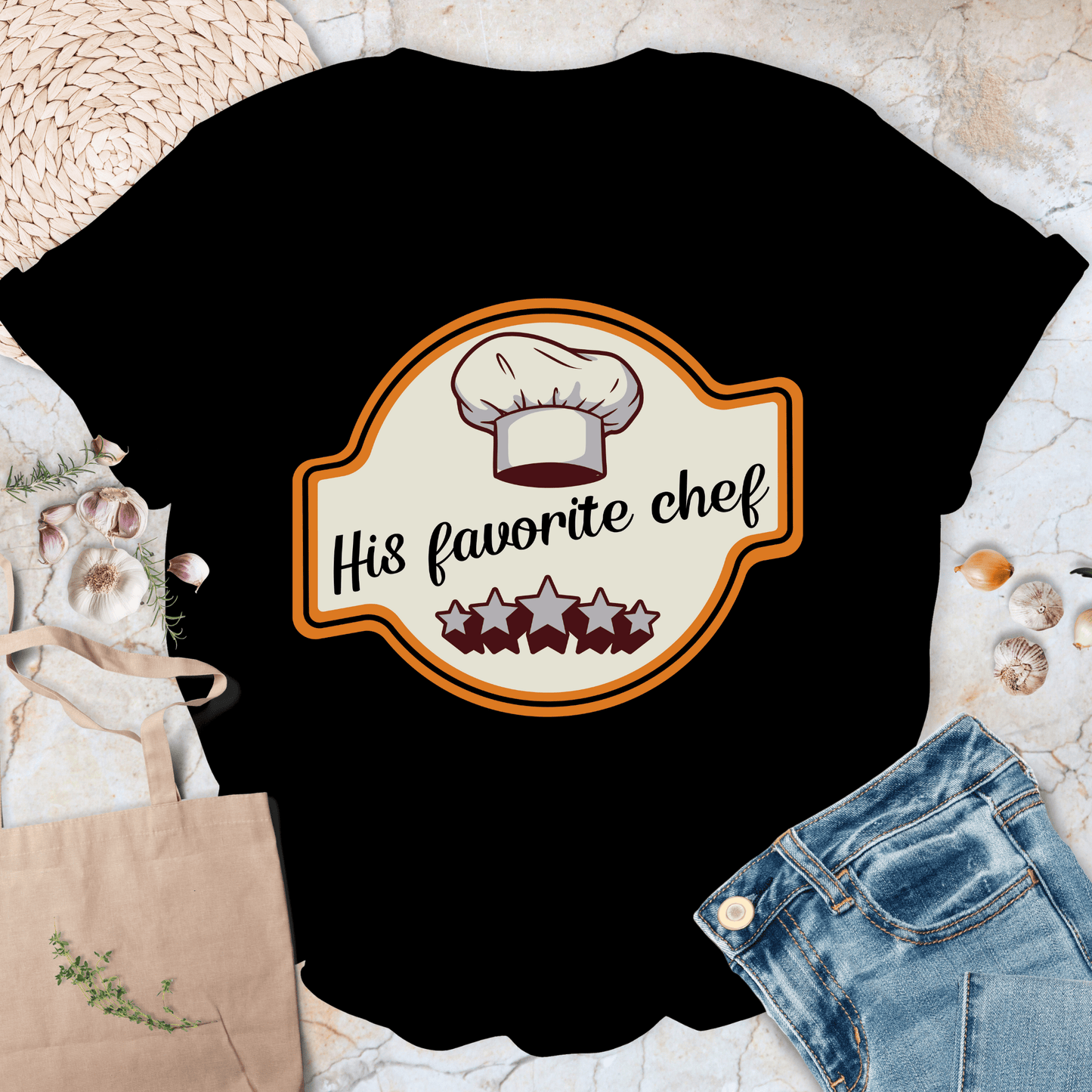 His/Her favorite Chef Couple T-Shirt