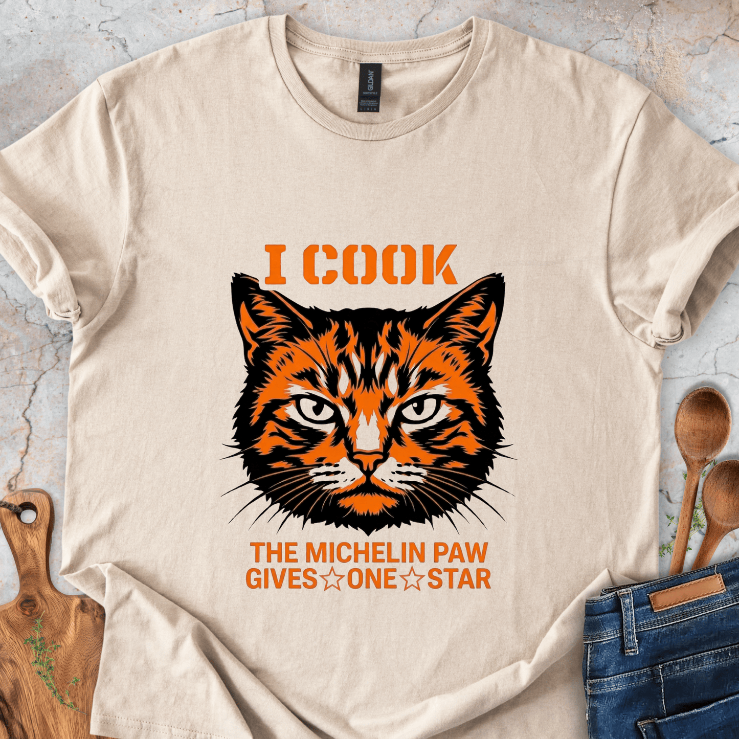 Michelin Paw Gives One Star T-Shirt