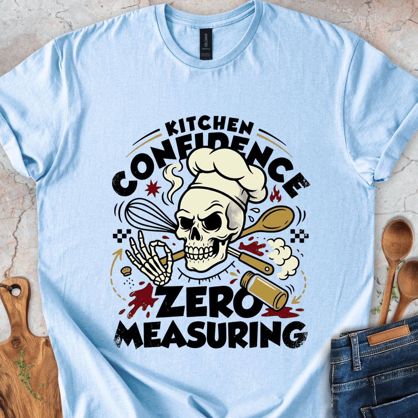 Kitchen Confidence-Zero Measuring T-Shirt