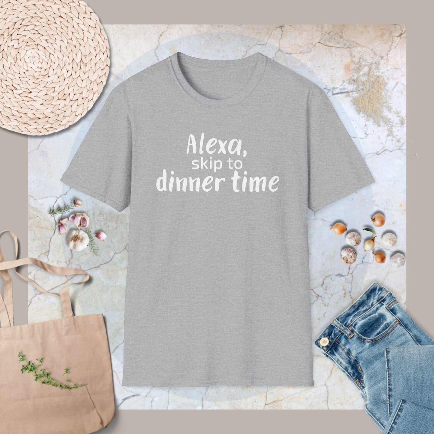 Alexa, skip to dinner time T-Shirt