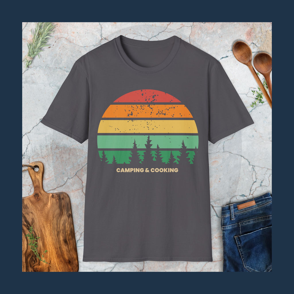 Camping and cooking T-Shirt