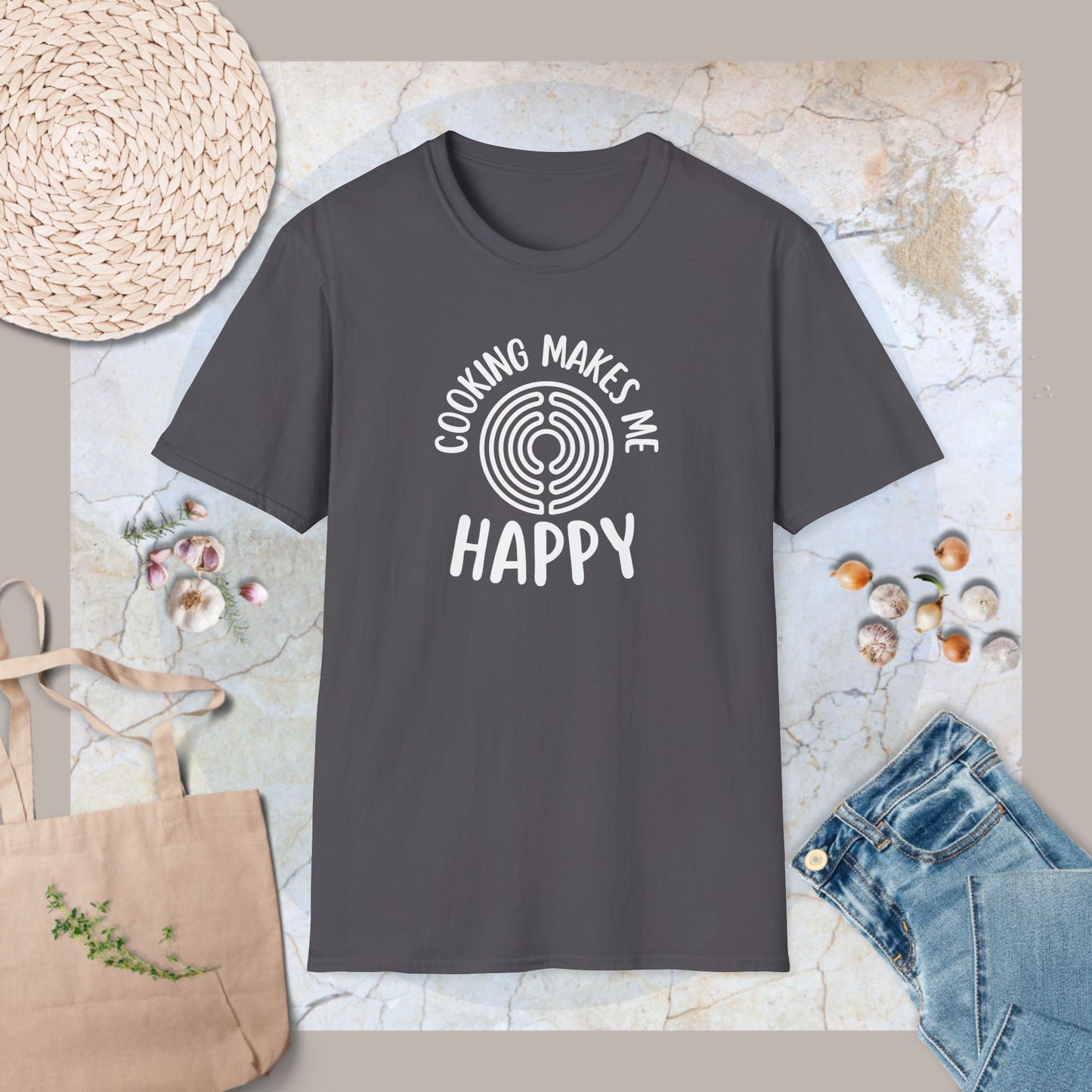 Cooking makes me happy T-Shirt