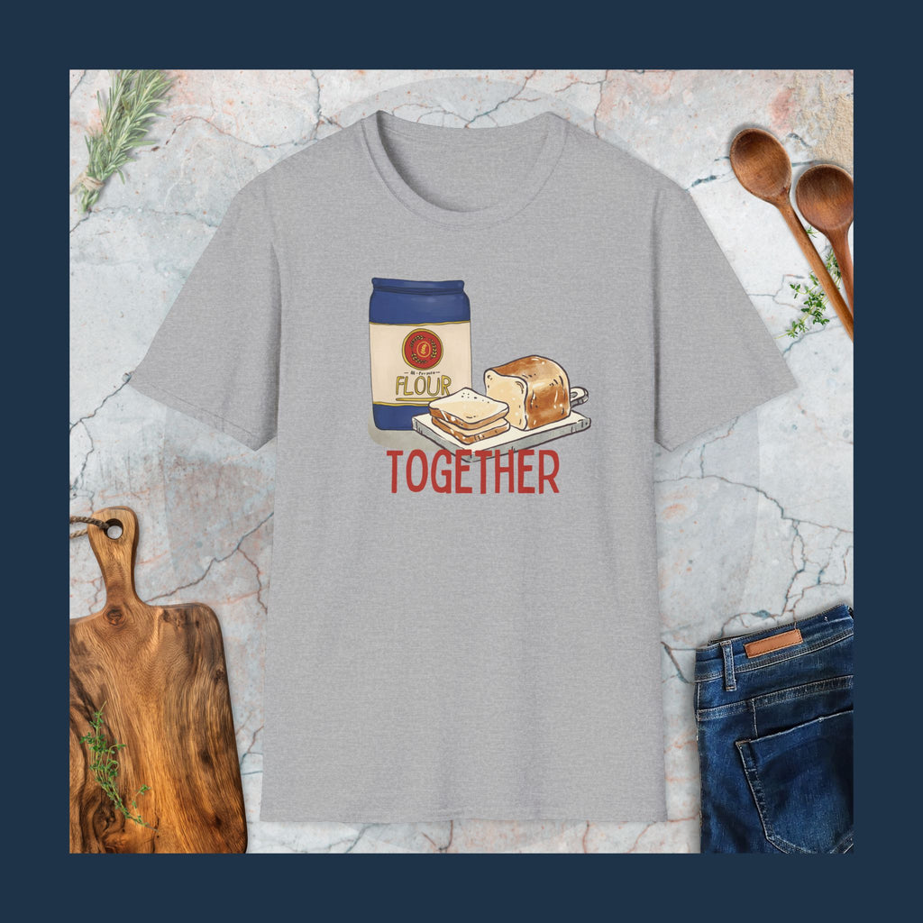 We rise Together Couple T-Shirt