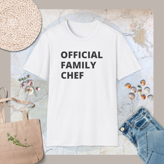 Official family chef T-Shirt