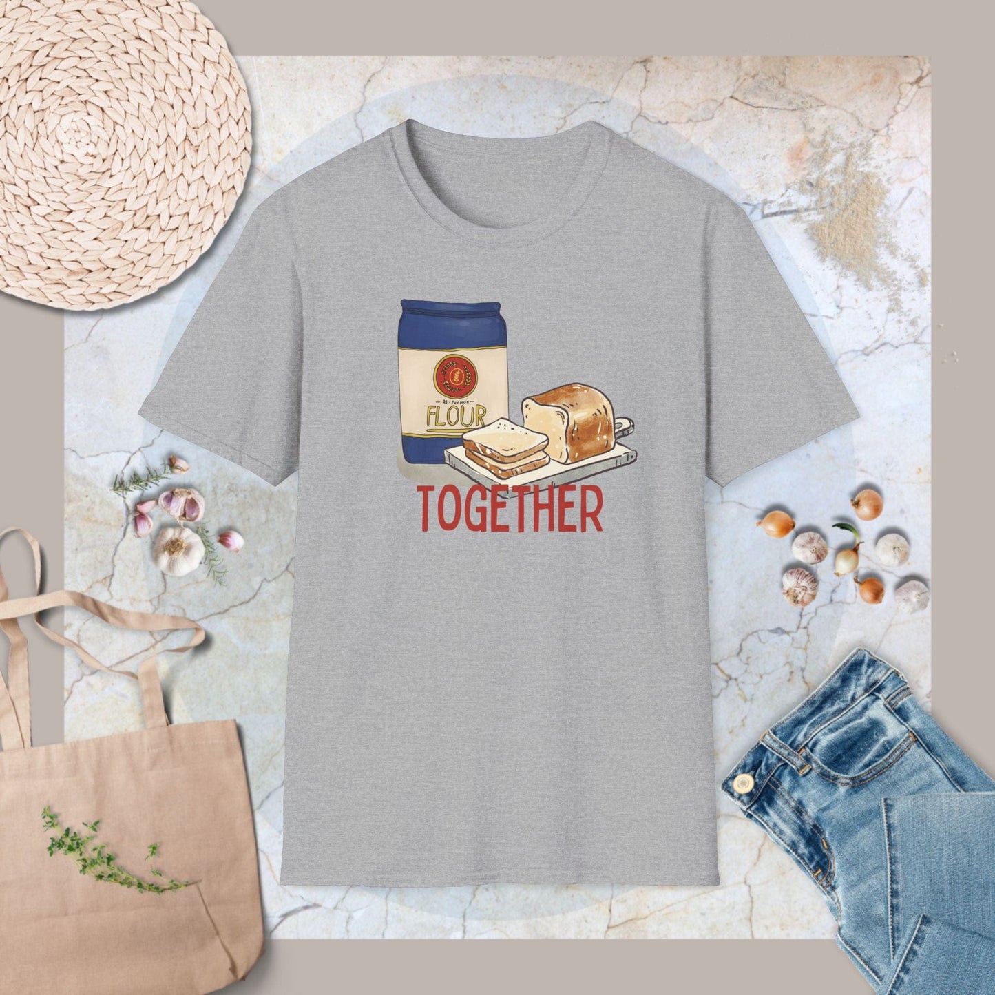 We rise Together Couple T-Shirt