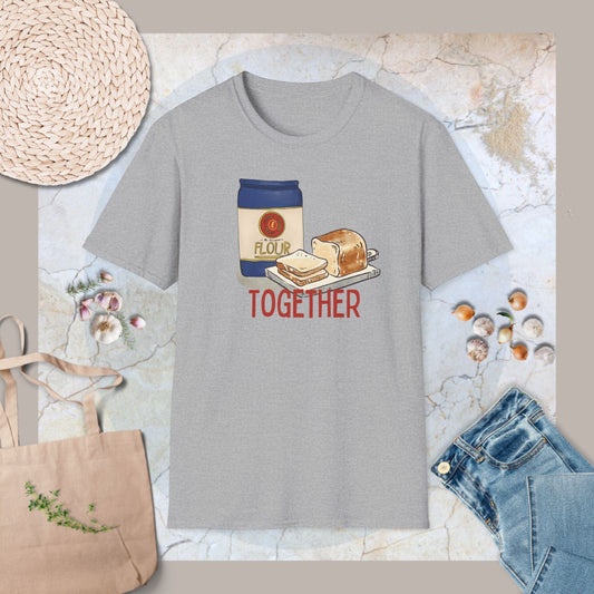 We rise Together Couple T-Shirt