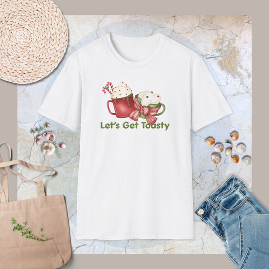 Let's get toasty Couple T-Shirt
