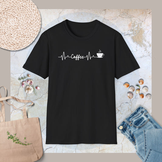 Coffee ECG T-Shirt
