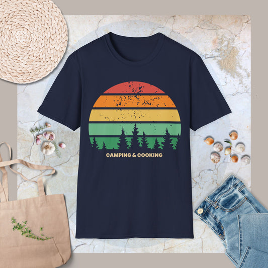 Camping and cooking T-Shirt