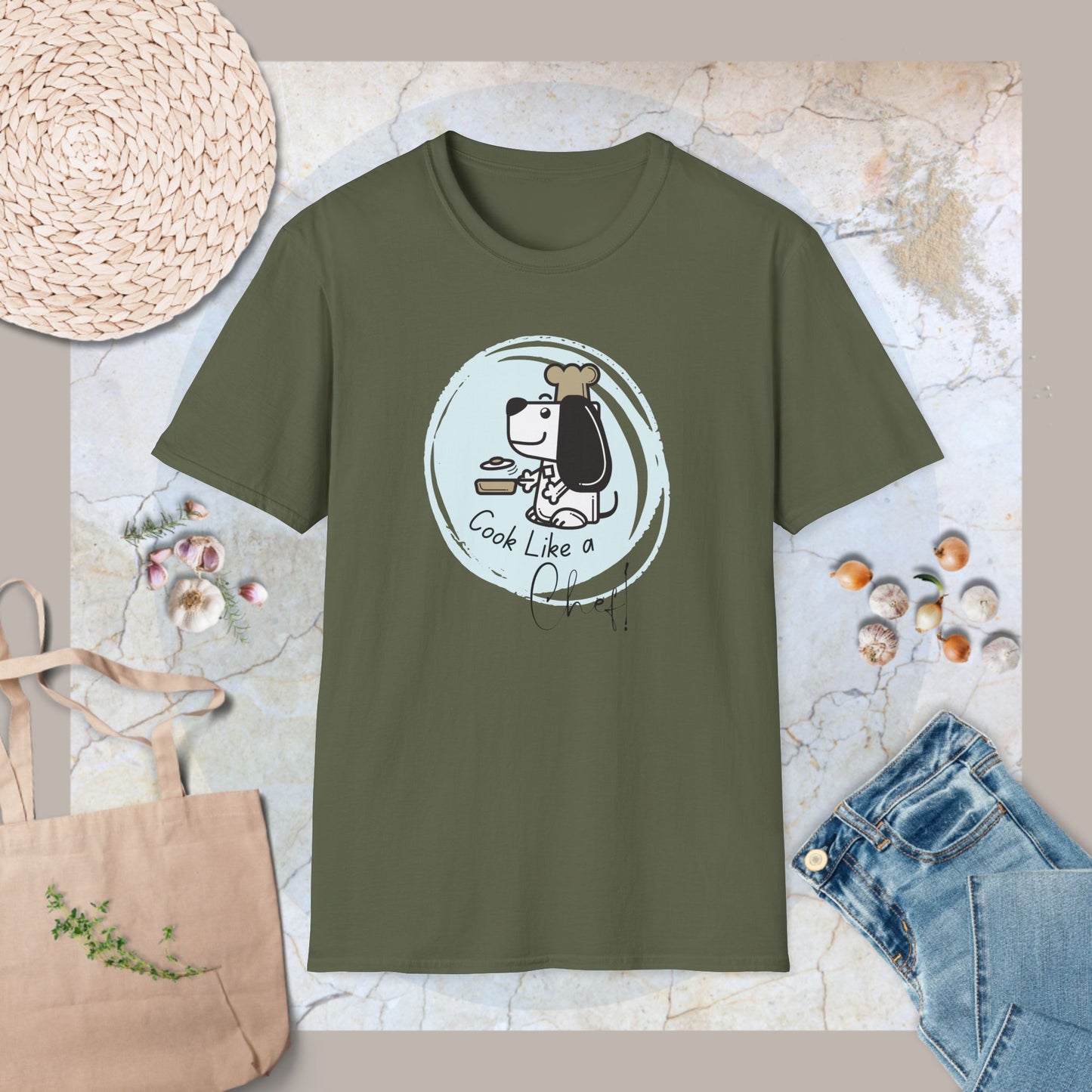 Cook like a chef dog T-Shirt