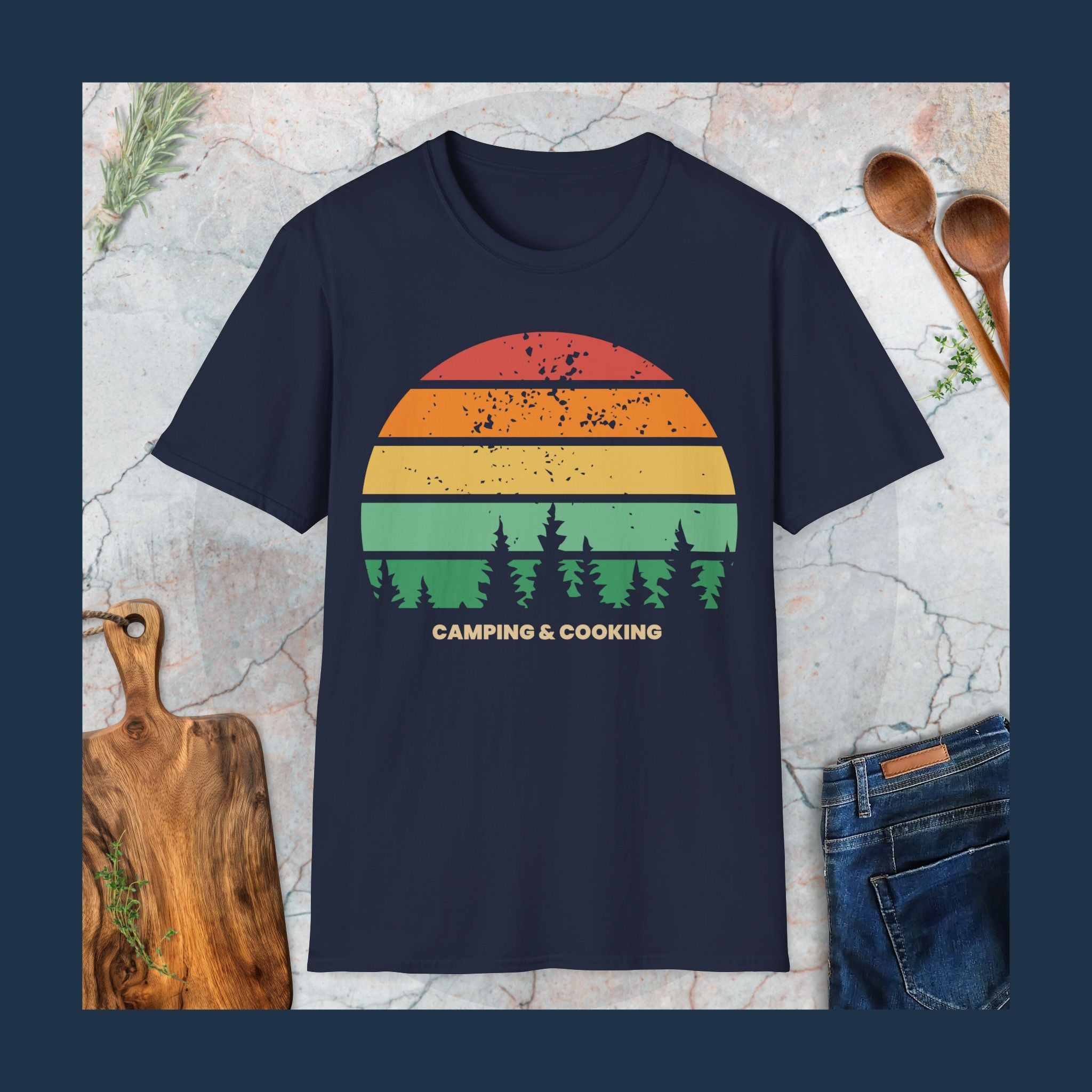 Camping and cooking T-Shirt