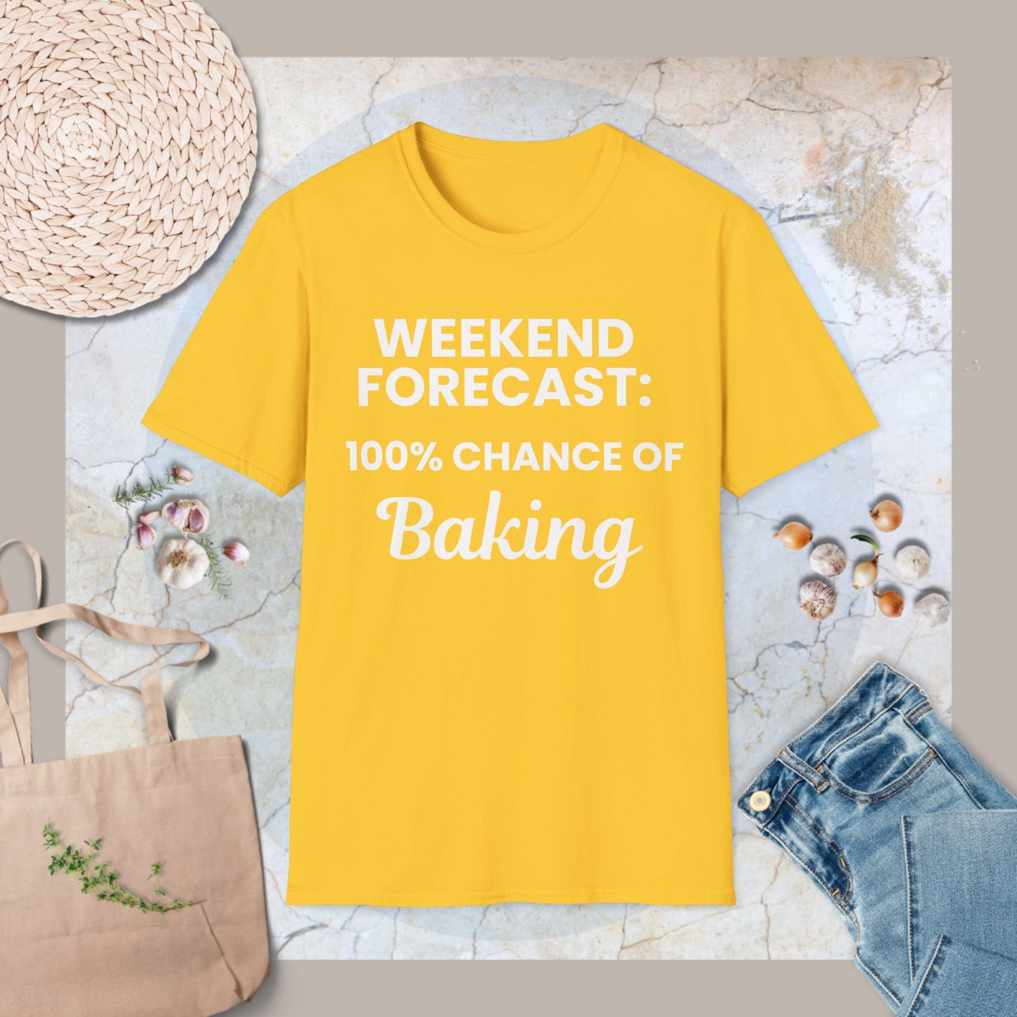 100% chance of baking T-Shirt