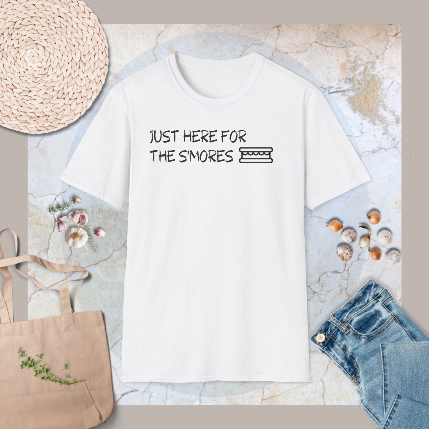 Just here for the s'mores T-Shirt