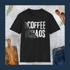 Inhale Coffee - Exhale Chaos T-Shirt