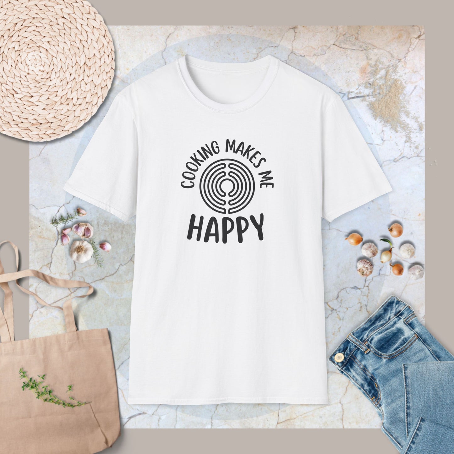 Cooking makes me happy T-Shirt