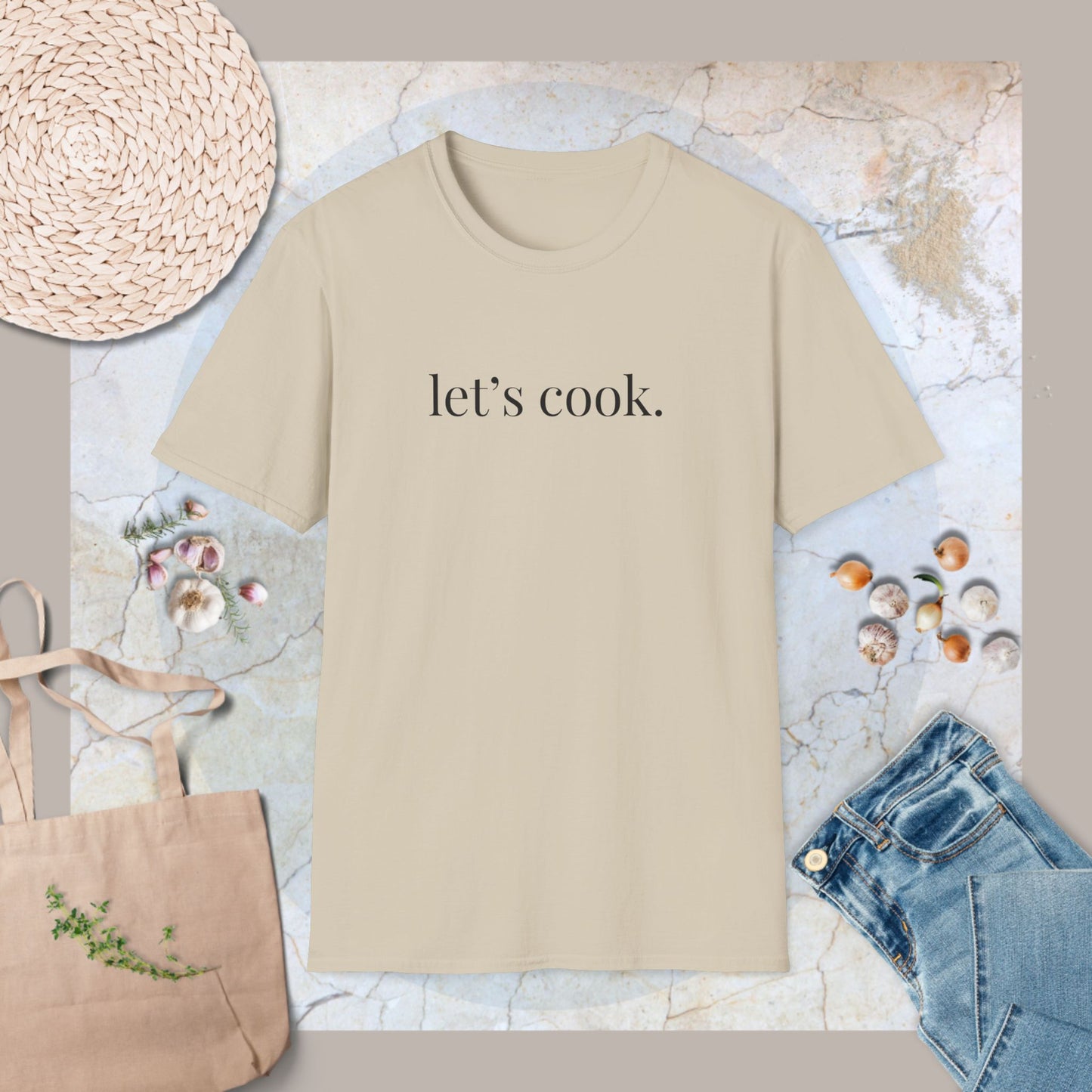 let's cook. T-Shirt