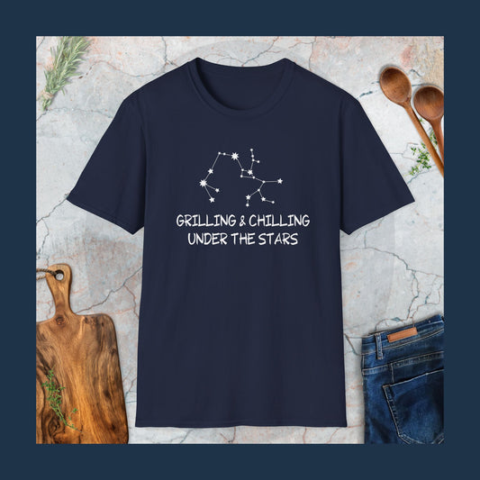 Grilling and chilling under the stars T-Shirt
