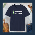 Powered by steak T-Shirt