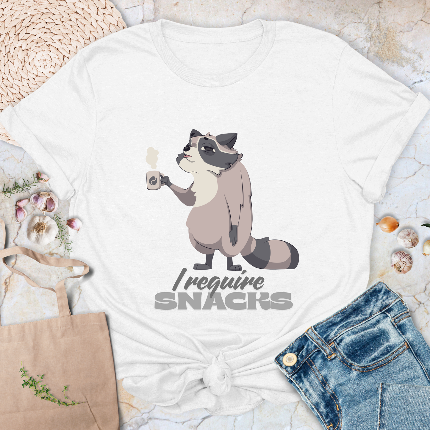 I require snacks T-Shirt