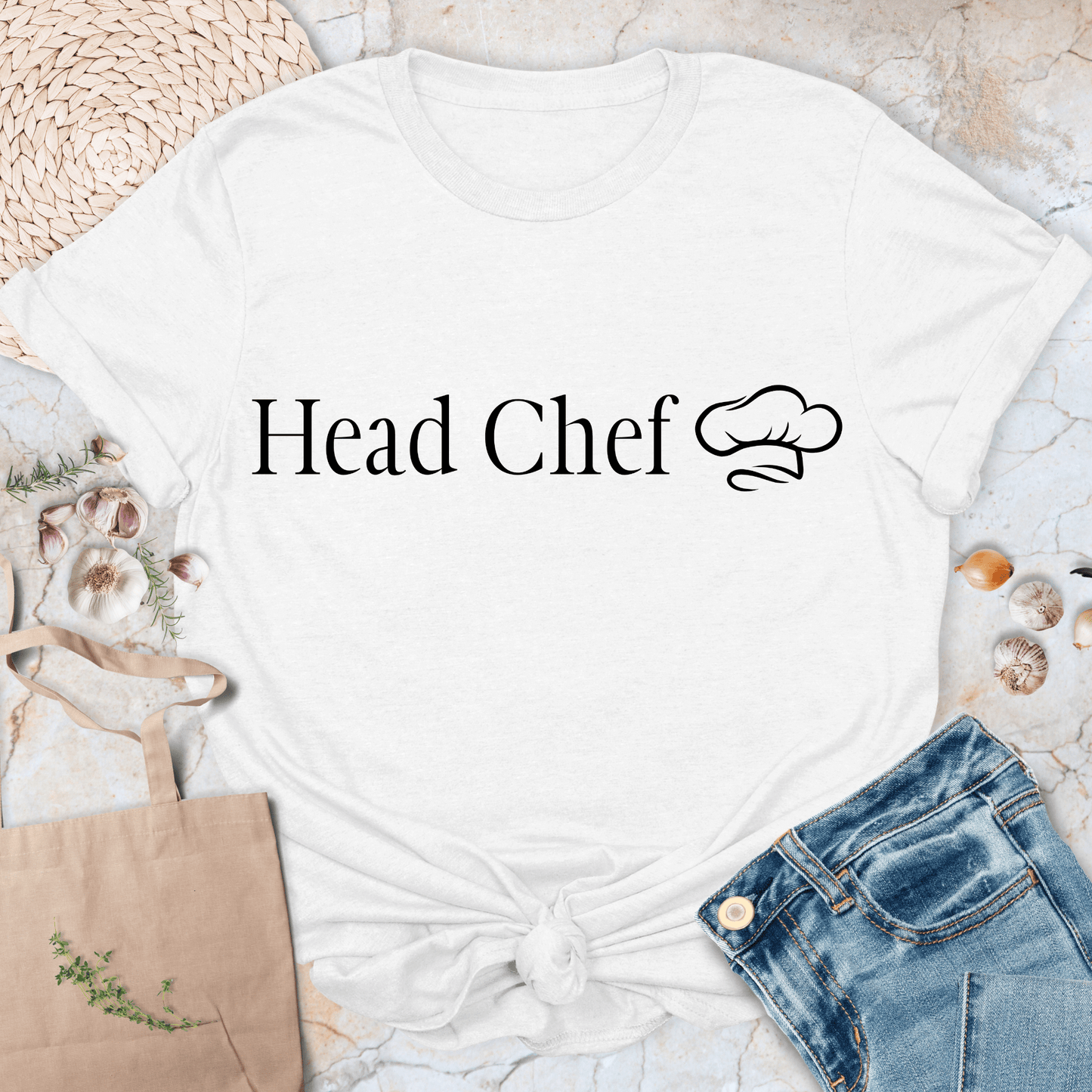 Head Chef/Sous Chef Couple T-Shirt