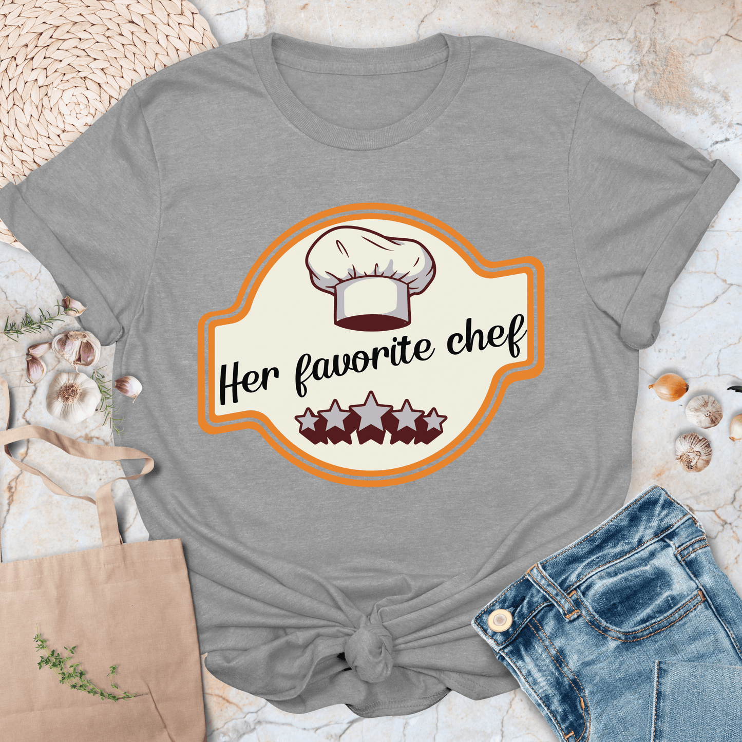 His/Her favorite Chef Couple T-Shirt
