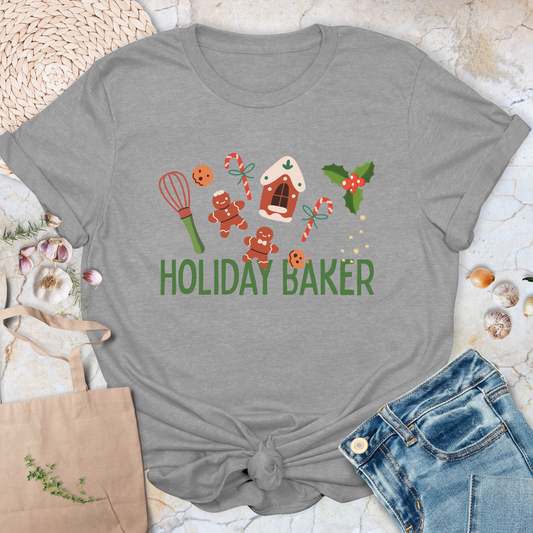 Holiday Baker/Taste tester Couple T-Shirt