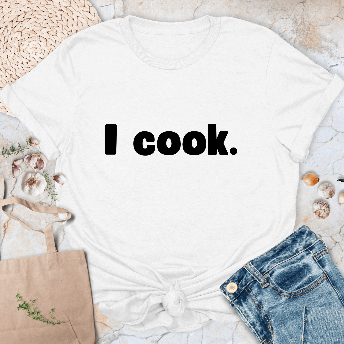 I cook / I clean Couple T-Shirt