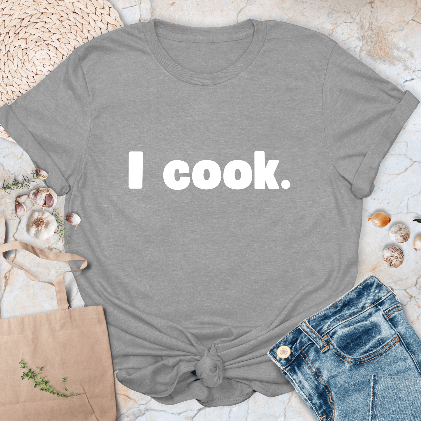 I cook / I clean Couple T-Shirt