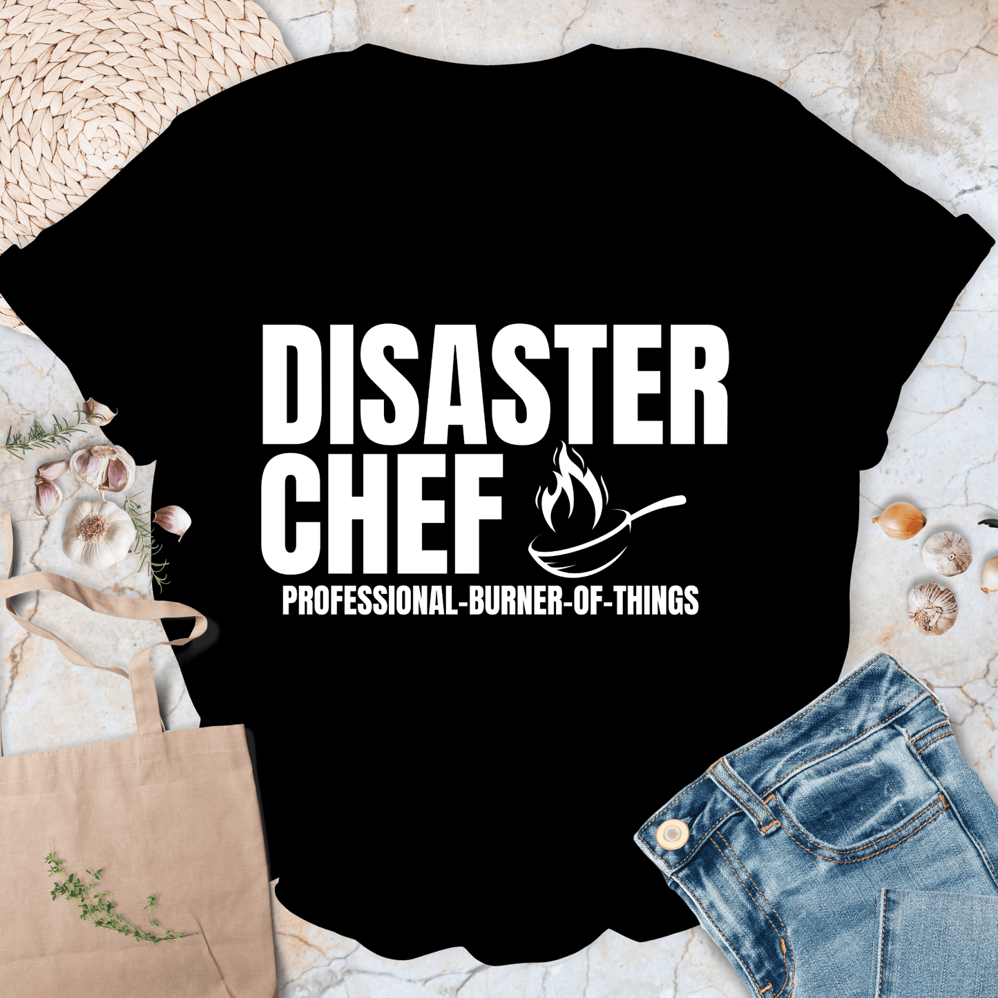 Master chef/Disaster Chef Couple T-Shirt