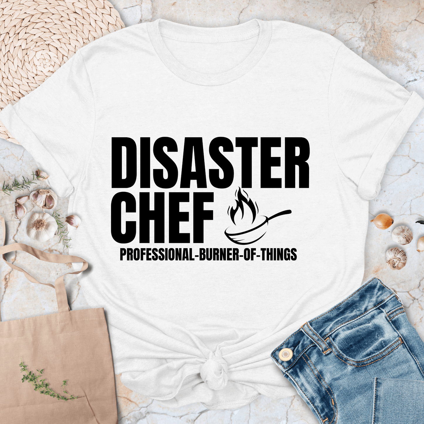 Master chef/Disaster Chef Couple T-Shirt