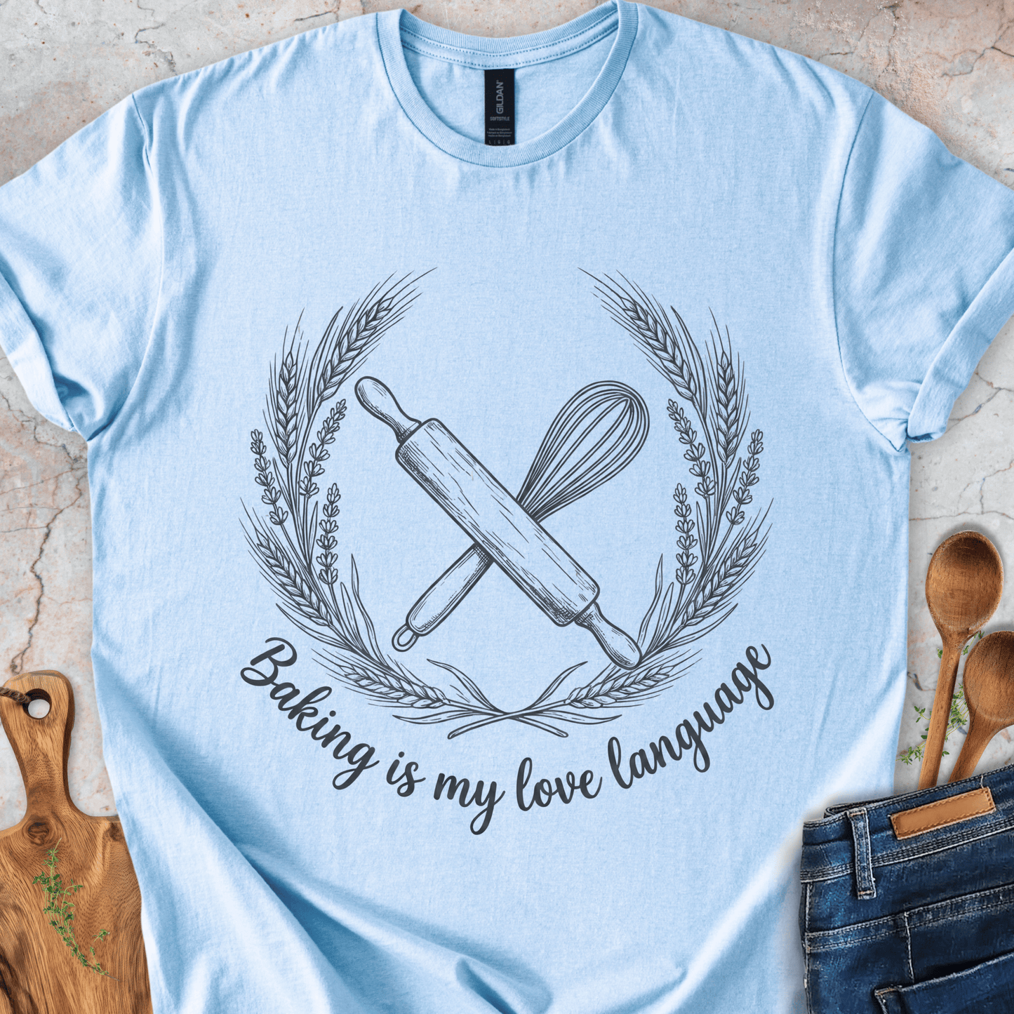 Baking Is My Love Language T-Shirt
