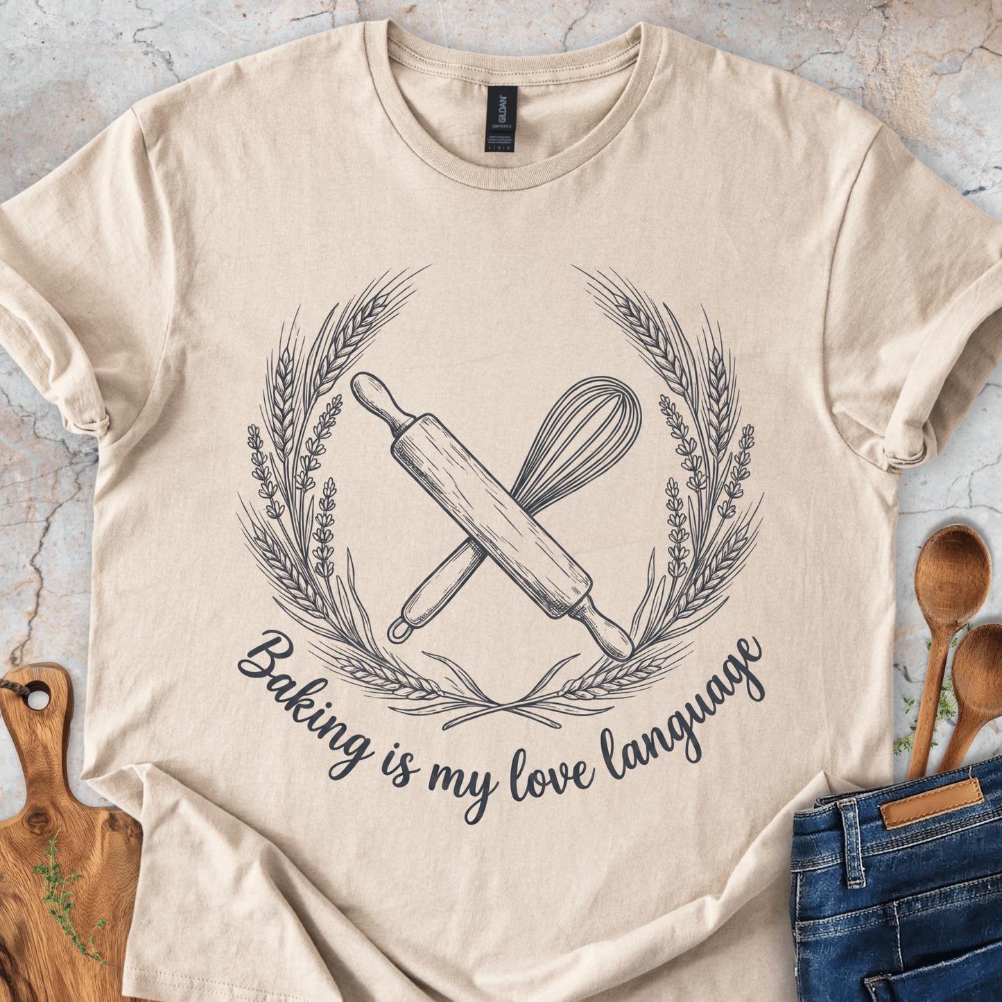 Baking Is My Love Language T-Shirt