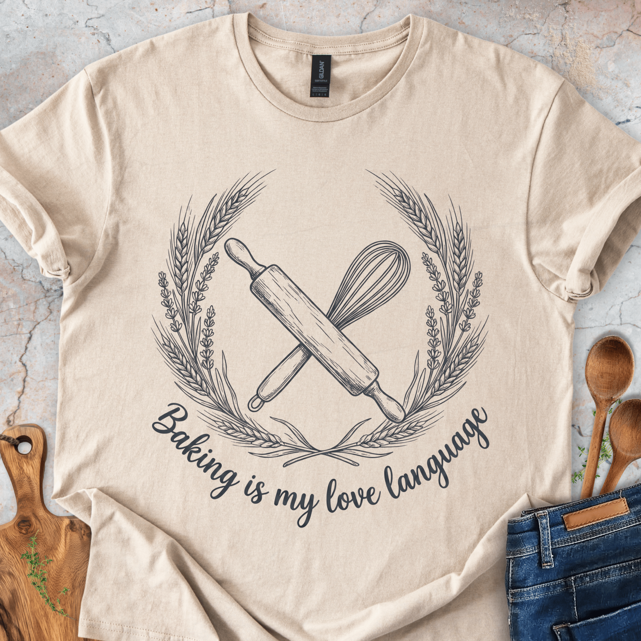 Baking Is My Love Language T-Shirt