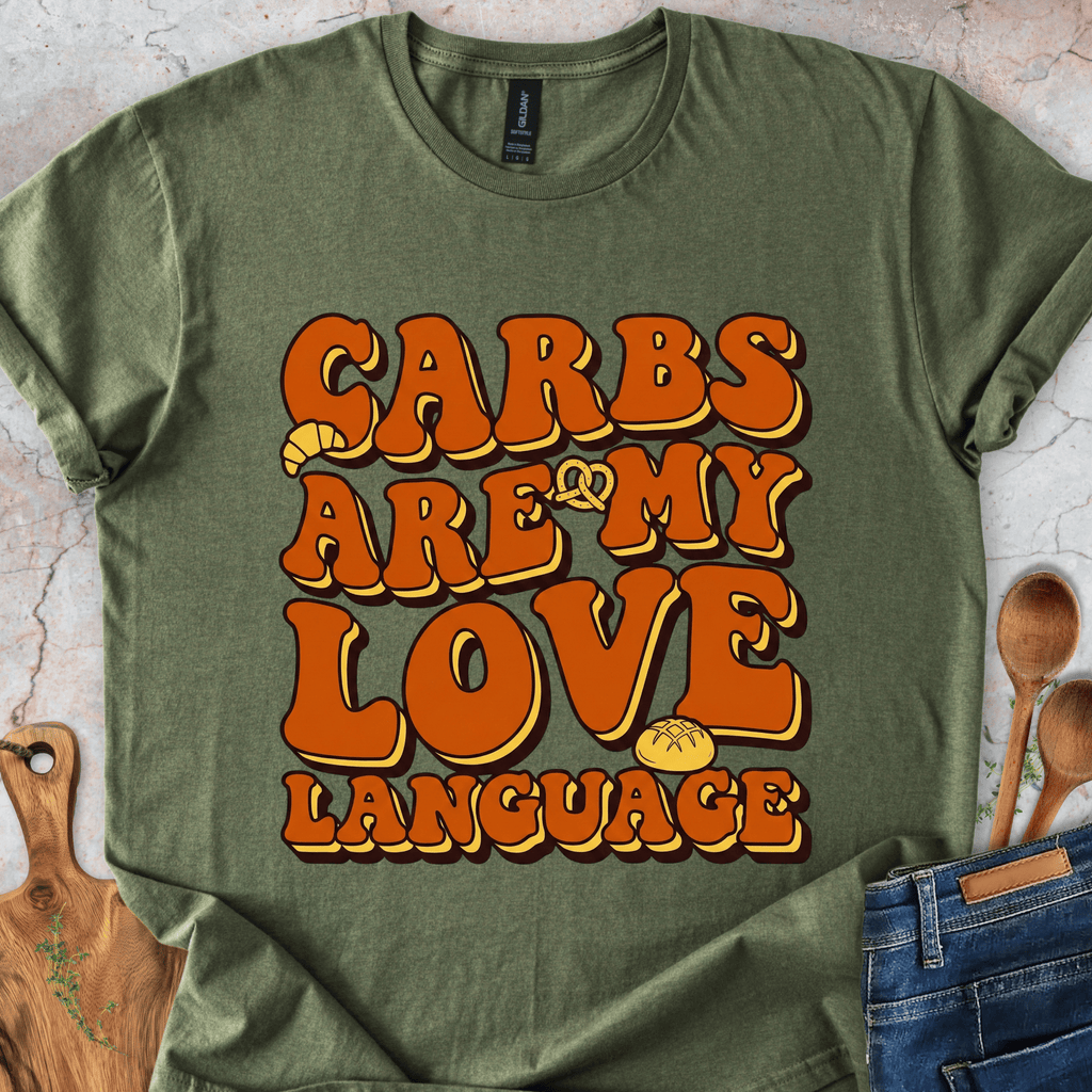 Carbs Are My Love Language T-Shirt