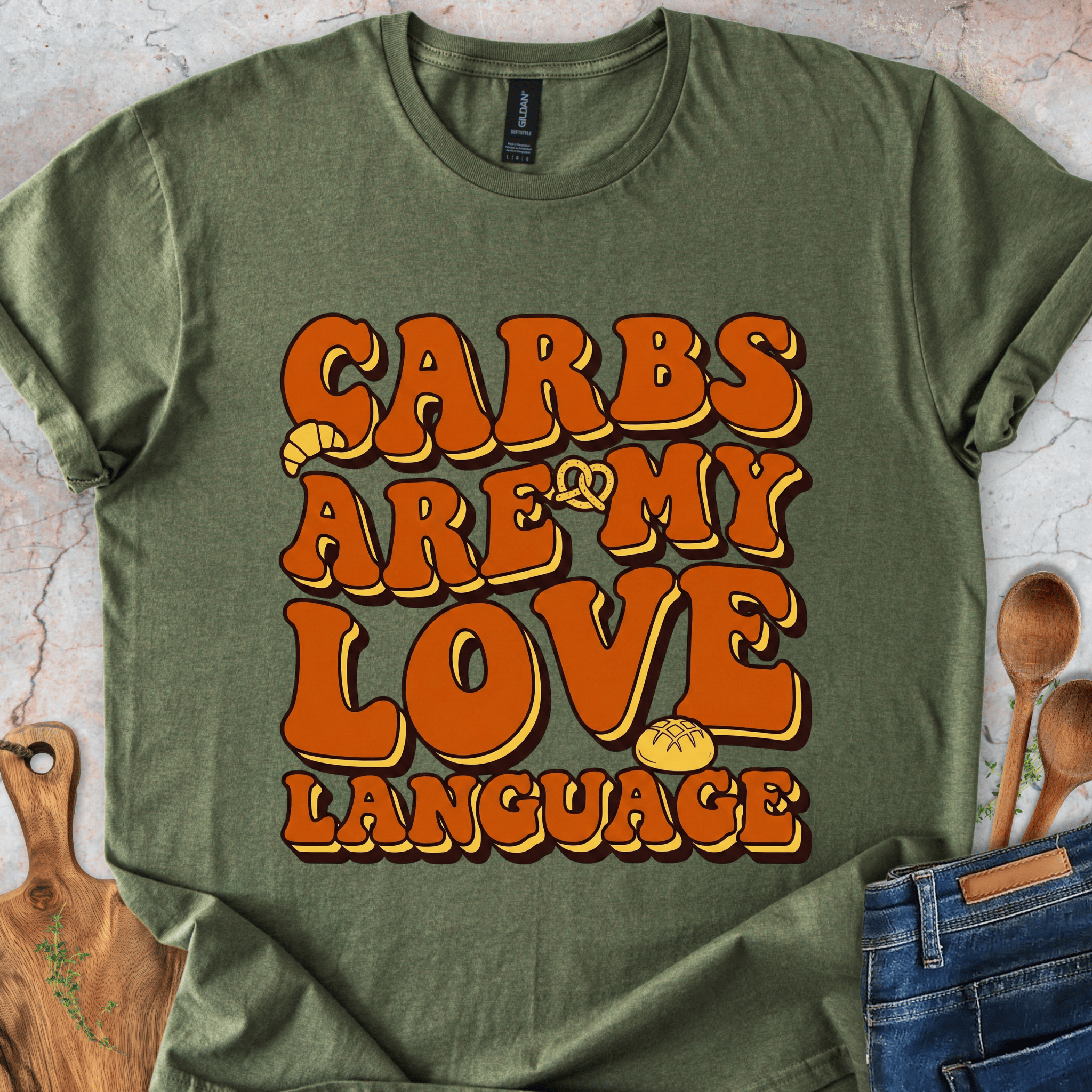 Carbs Are My Love Language T-Shirt