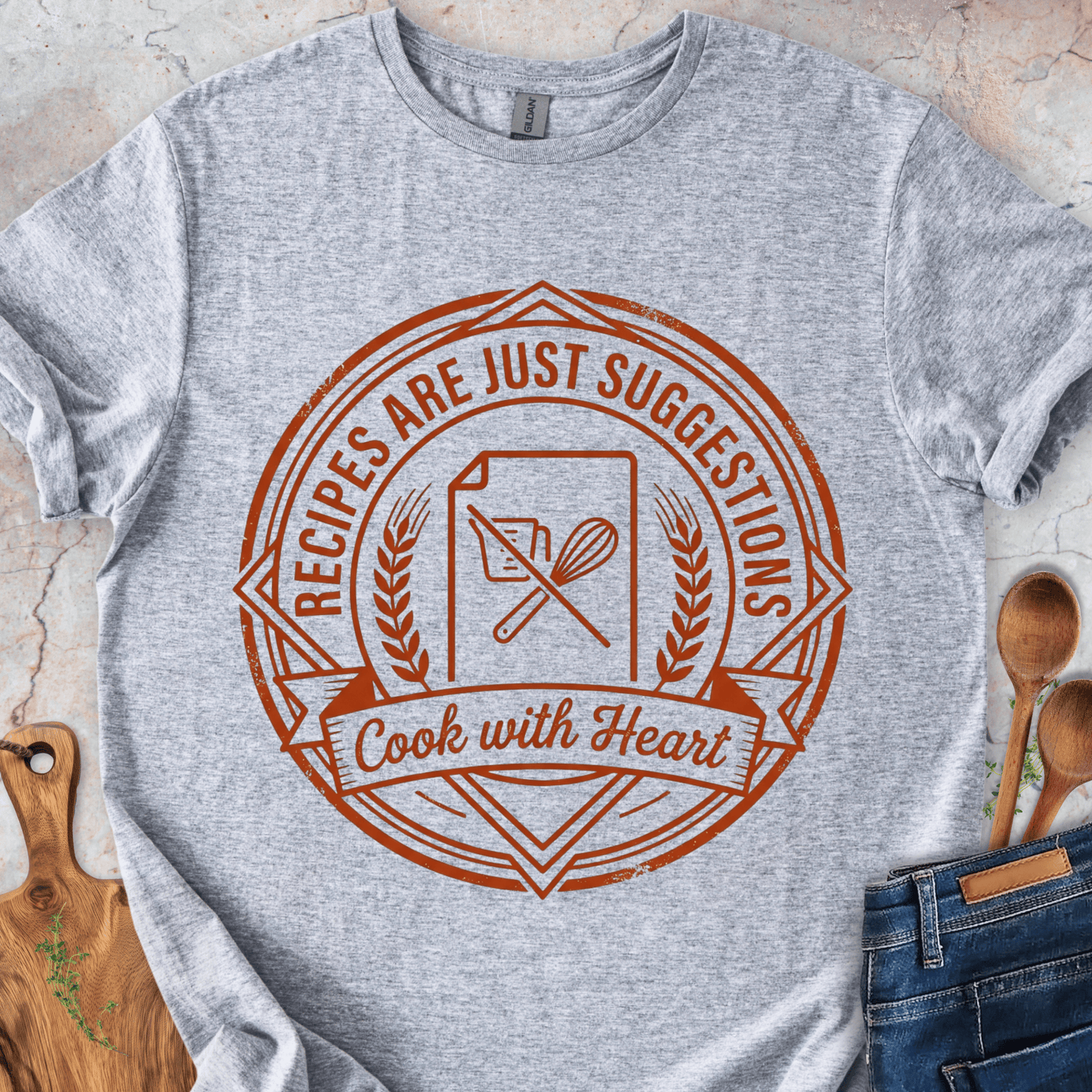 Cook With Heart T-Shirt