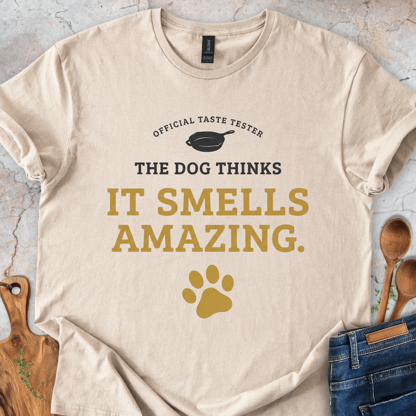 The Dog Thinks It Smells Amazing T-Shirt