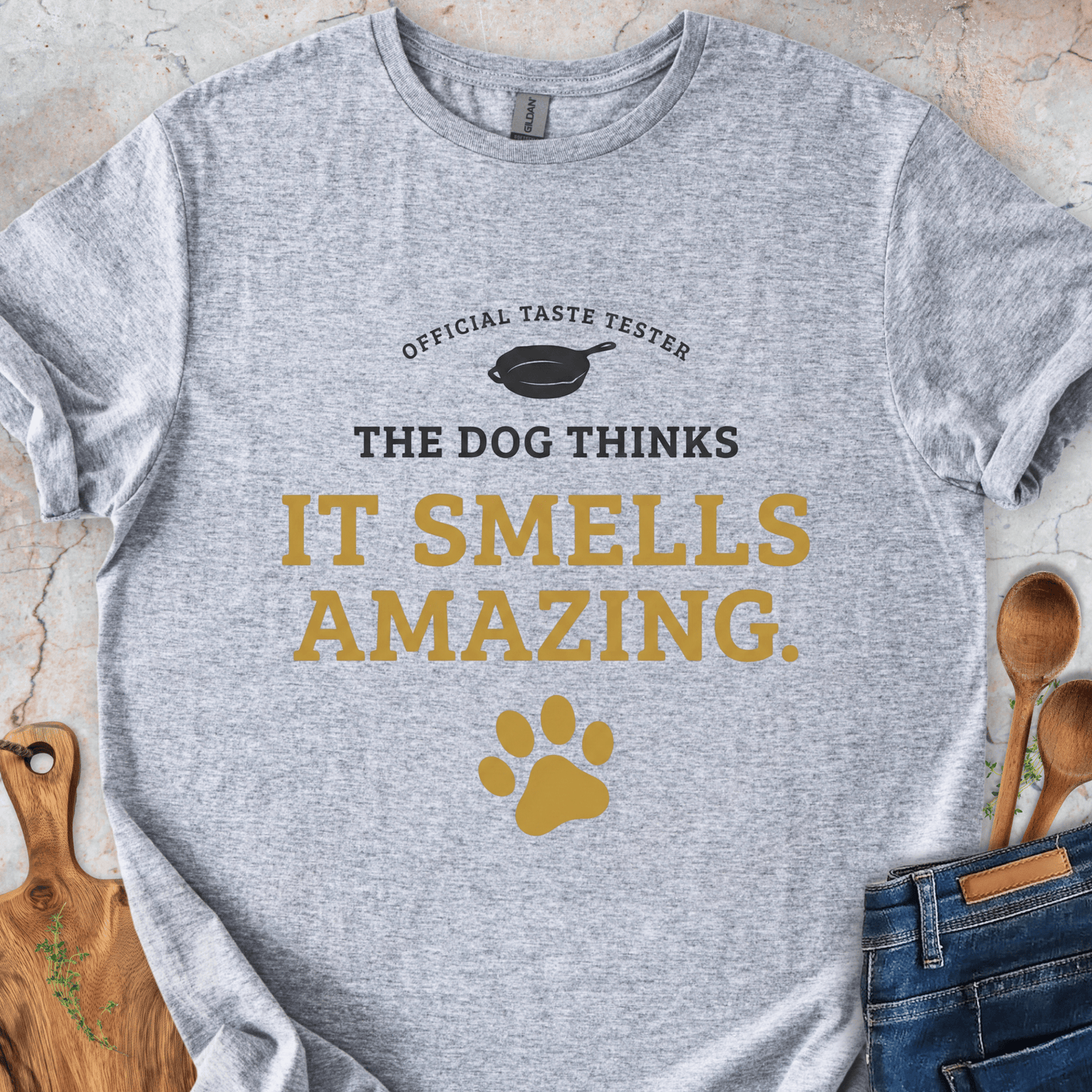 The Dog Thinks It Smells Amazing T-Shirt