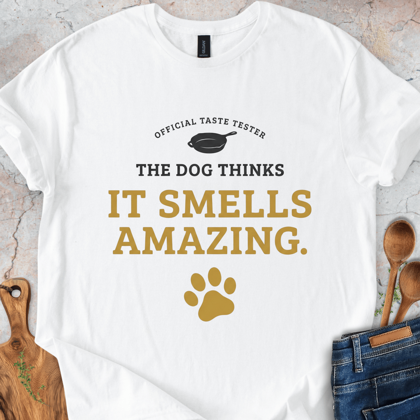 The Dog Thinks It Smells Amazing T-Shirt