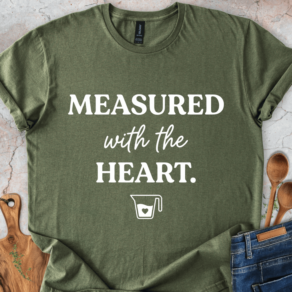 Measured with the heart T-Shirt