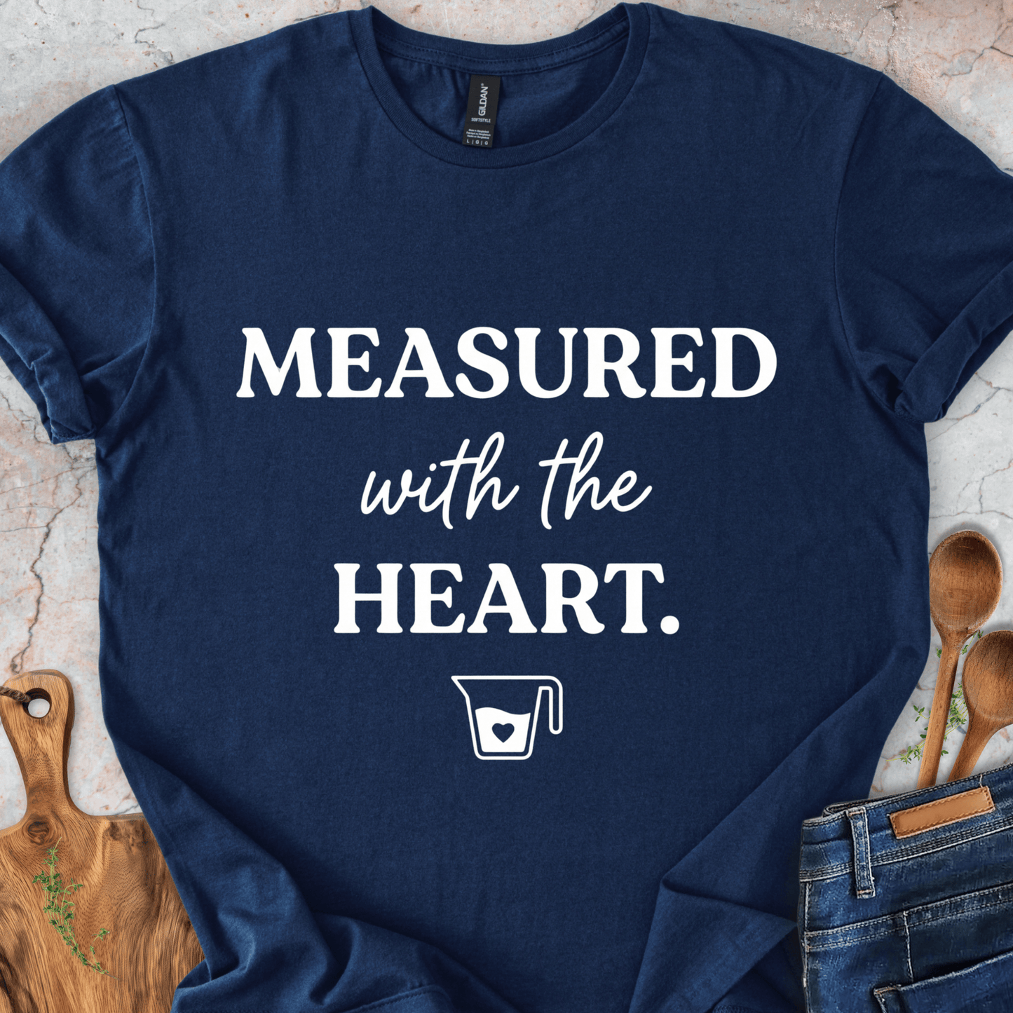 Measured with the heart T-Shirt