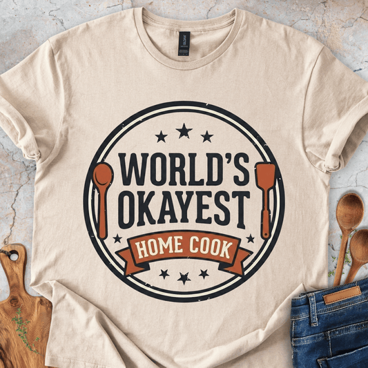 World's Okayest Home Cook T-Shirt