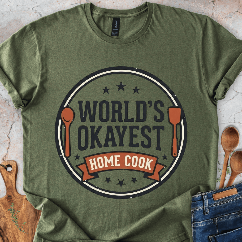 World's Okayest Home Cook T-Shirt