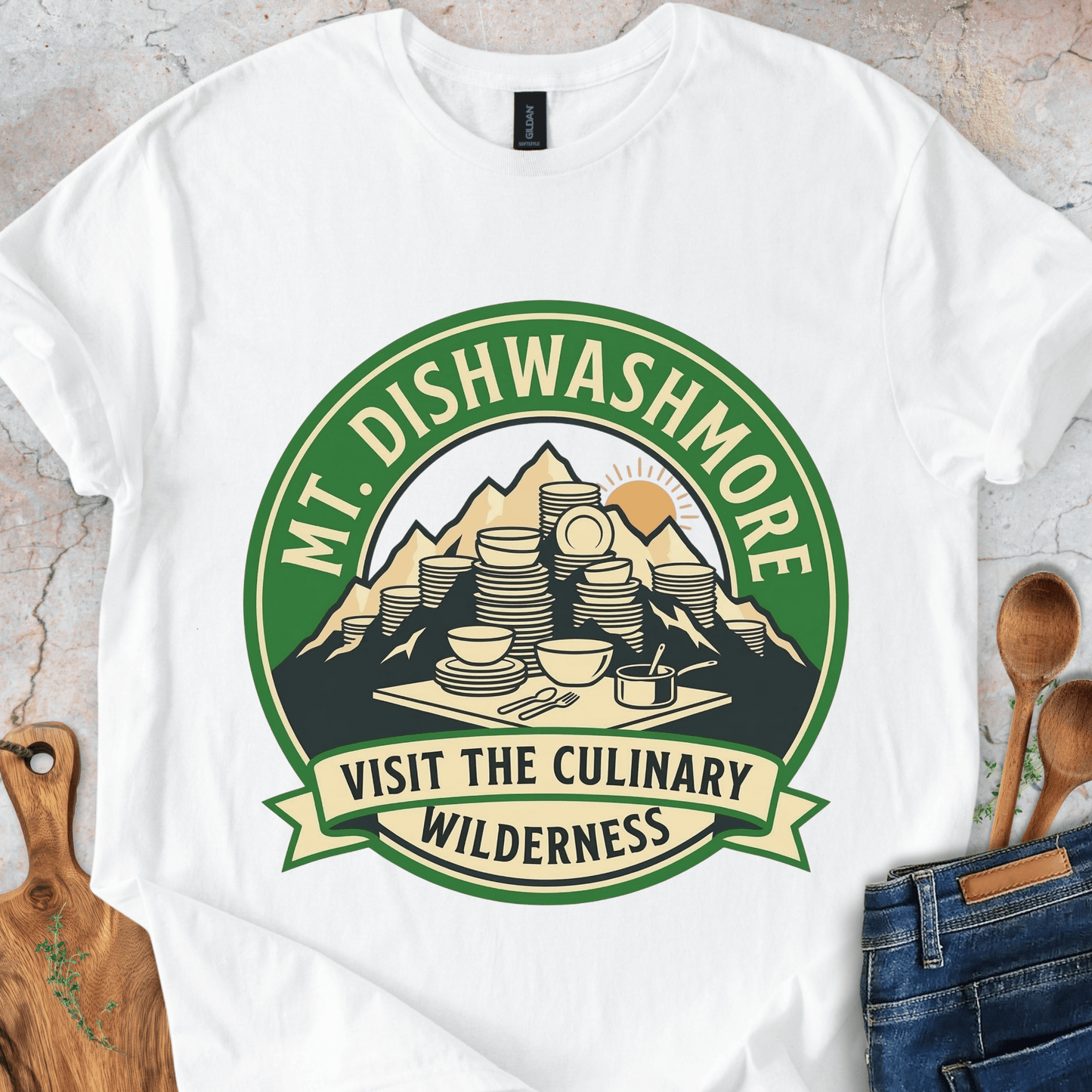 Mt. Dishwashmore T-Shirt