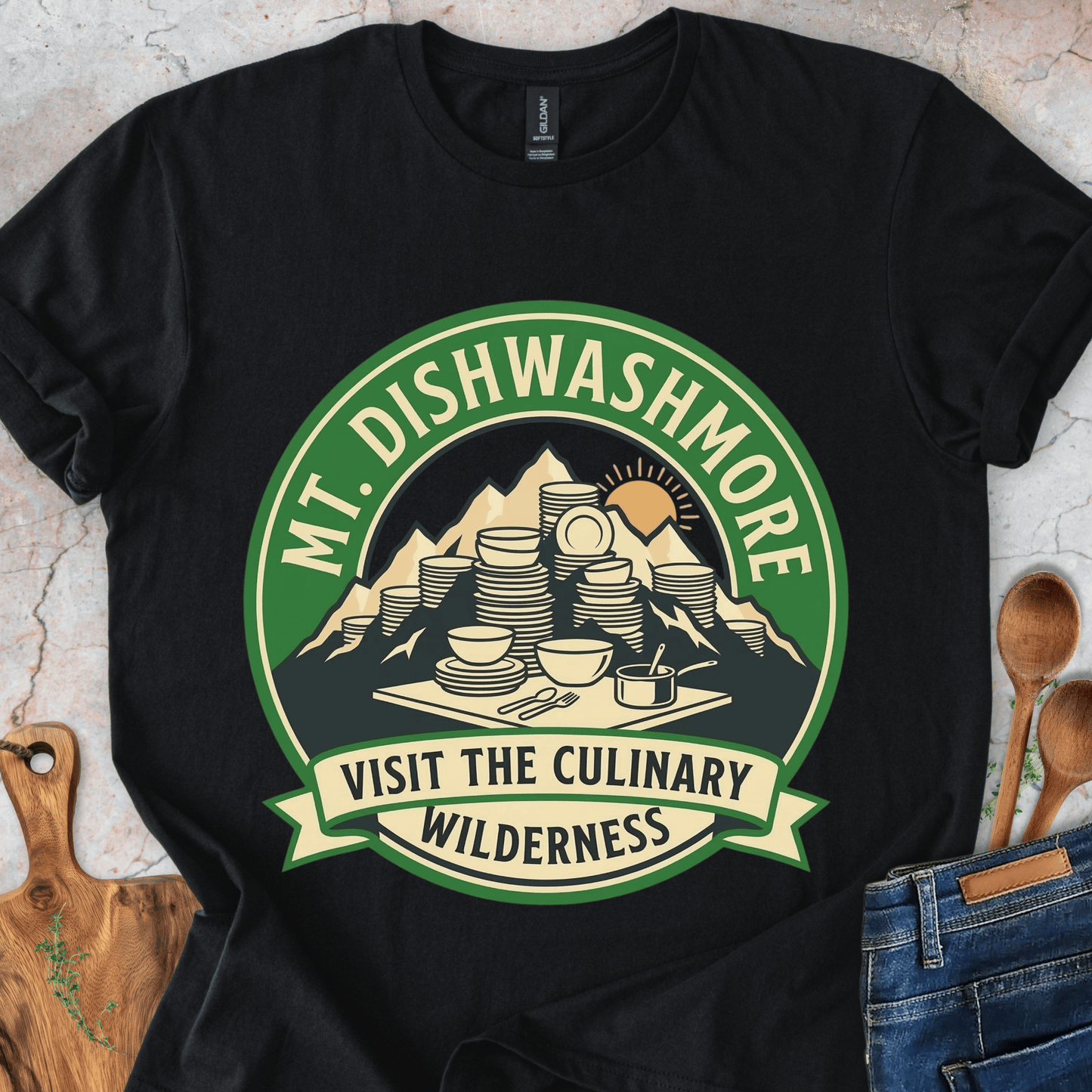 Mt. Dishwashmore T-Shirt