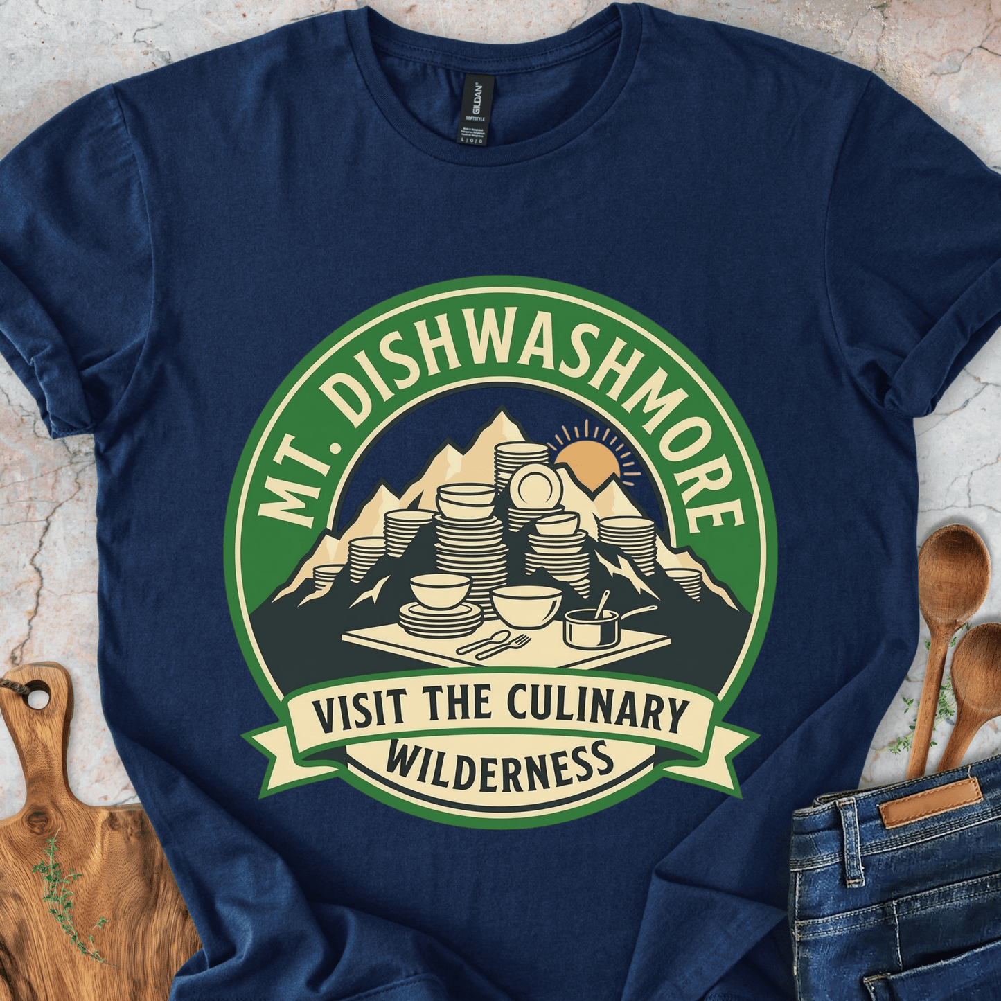 Mt. Dishwashmore T-Shirt