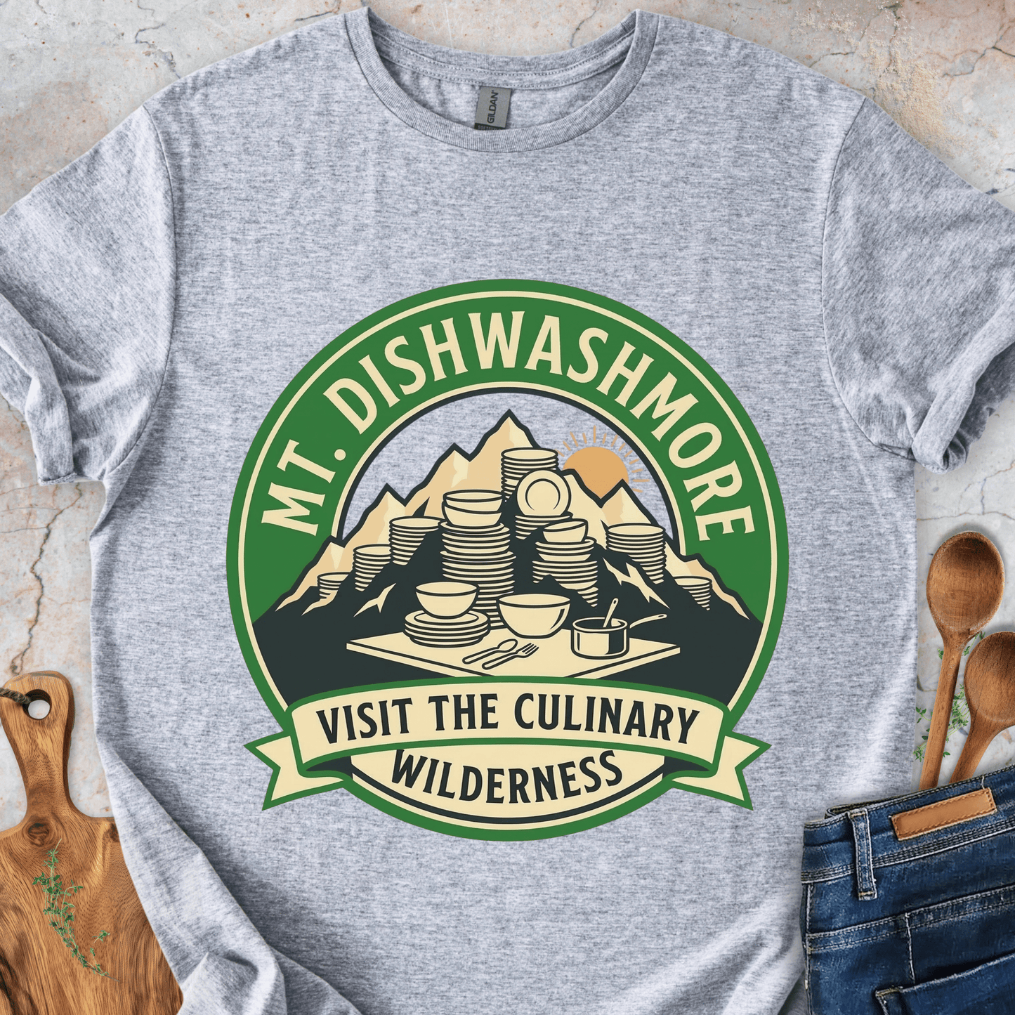 Mt. Dishwashmore T-Shirt