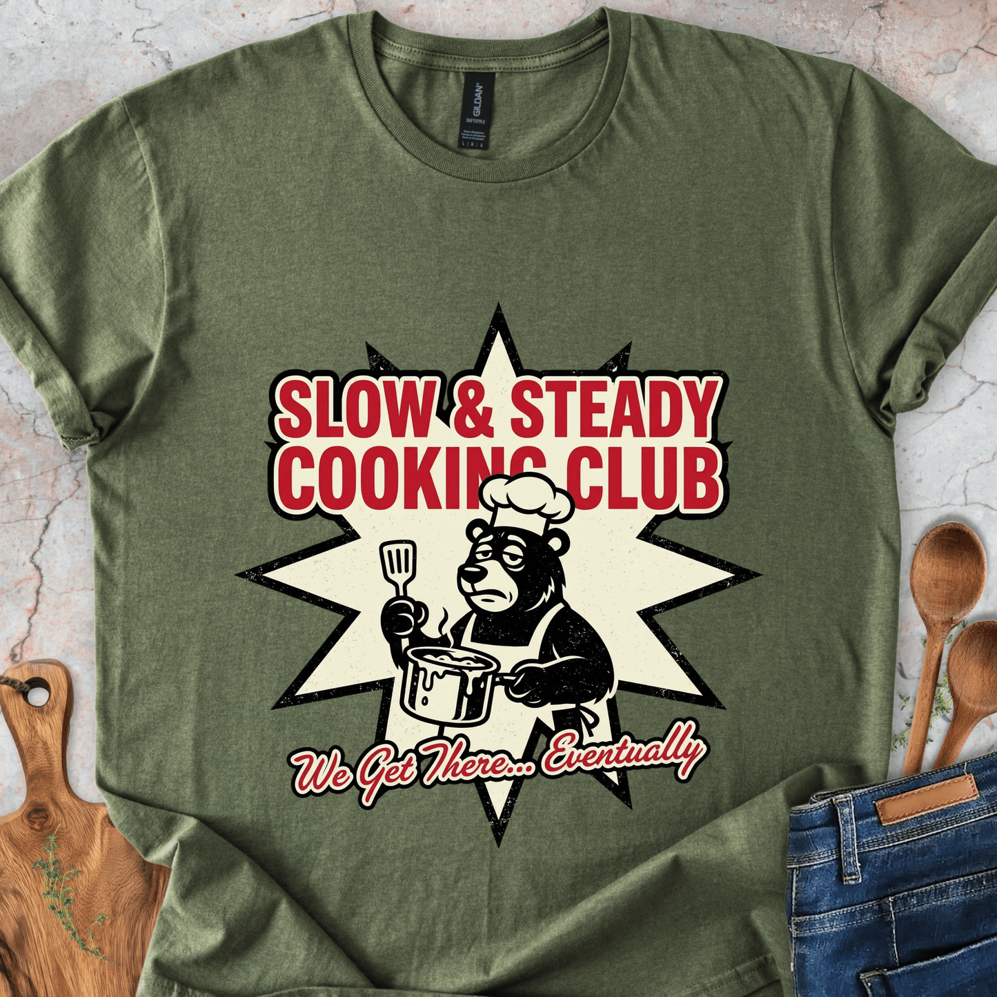 Slow & Steady Cooking Club T-Shirt